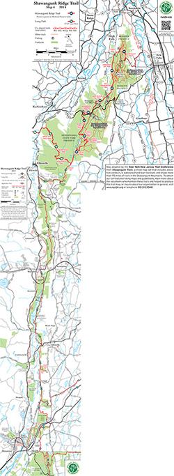 Shawangunk Ridge Trail (SRT) Maps