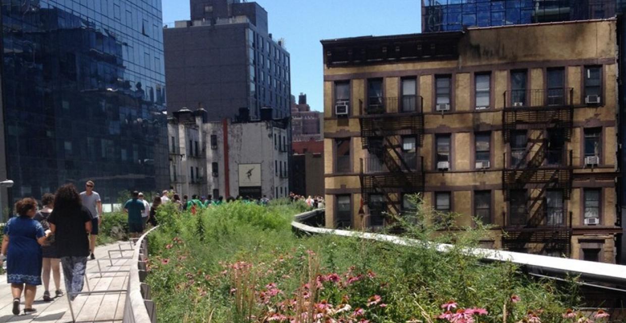 Walking NYC : The High Line Elevated Park (June 2021) 