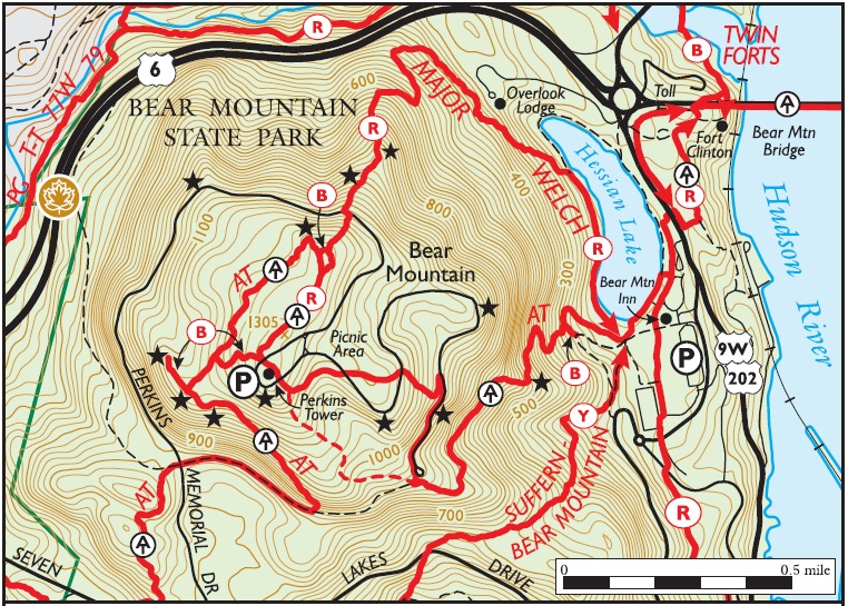 Bear Mountain State Park Map Living Room Design 2020